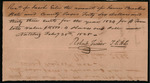Bracken, James - Tax receipt, 1824