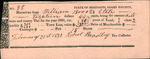 Brooks, William - Tax receipt, 1831