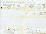 Accounting Document, James McLemore Estate