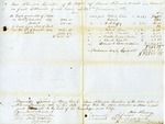 Accounting Document, James McLemore Estate by James McLemore