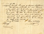 Purchase Document for Enslaved People, James McLemore Estate