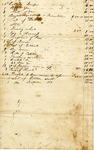 Inventory of Property belonging to William McLemore