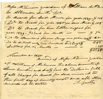 Financial Document, William J. McLemore Estate File