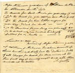 Financial Document, William J. McLemore Estate File by William J. McLemore