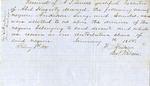 Distribution of Enslaved People Document, Abel Haggerty