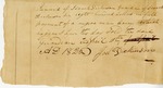 Sale of Enslaved Person, Isaac Dickinson