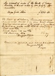 Sale of Enslaved Girl owned by James Stanley