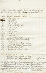 Inventory of Property owned by William W. Adams