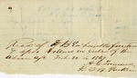Doctor's Bill, Julius C. Alford Estate File by Julius C. Alford