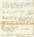 Account of Sale of Enslaved People, Andrew Allen Estate File