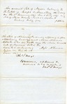 Sales Document of Enslaved People, Joseph T. Armstrong Estate File
