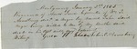 Estate Document Recording Enslaved Person, William T. Armstrong Estate