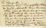 Sales Document of Enslaved People owned by John Ashurst