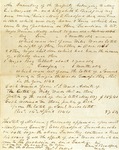 Inventory of Property owned by Elizabeth C. Bradford and Margaret Bradford