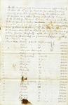 Appraisal and Inventory of Enslaved People owned by Dr. Thomas B. Brown by Thomas B. Brown