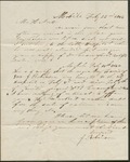 Letter from J. Robinson to H. Nutt