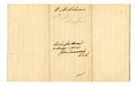 Bill of Sale of an Enslaved Person Named Tom