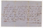 Bill of Sale of an Enslaved Person Named Tom