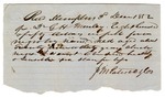 Bill of Sale of an Enslaved Person Named Ned