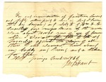 Bill of Sale of an Enslaved Person Named Sam by George Moseley and I. A. Moseley