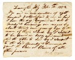 Bill of Sale of an Enslaved Person Named Lewis by Cummings Moseley