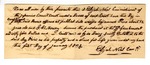 Bill of Sale of an Enslaved Person Named Reece by G. H. Moseley