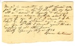 Bill of Sale of an Enslaved Person Named Matilda by Cummings Moseley