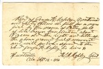 Bill of Sale of an Enslaved Person Named Betsey Jack