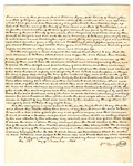 Deed of Conveyance from Virginia to Mississippi 4 Enslaved Persons Named Washington, Sarah, Charles, and Rosanna