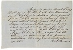 Bill of Sale of an Enslaved Person Names Bill