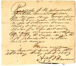 Bill of Sale of an Enslaved Person Named George by S. H. Plant