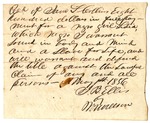 Bill of Sale of an Enslaved Person Named Lidia by Jane L. Collins