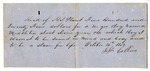 Bill of Sale of an Enslaved Person Named Middleton by H. S. Plant