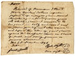 Bill of Sale of an Enslaved Person Named Mariah by Harrison S. Plant