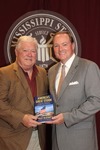 Barbour and Keenum at Governor Haley Barbour program and book signing by Mississippi State University Libraries