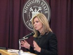Blackburn Speaks at MSU Libraries by Mississippi State University Libraries
