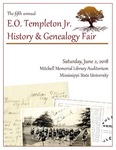 E.O. Templeton, Jr. History and Genealogy Fair 2018 by Mississippi State University Libraries