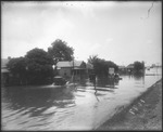 Flooded Street by Mississippi Agriculture and Forestry Experiment Station. Delta Branch, Stoneville