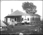 Damaged Farm House by Mississippi Agriculture and Forestry Experiment Station. Delta Branch, Stoneville