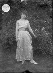 Woman in Evening Gown by Mississippi Agriculture and Forestry Experiment Station. Delta Branch, Stoneville