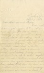Letter, Maria Ames to Her Parents, September 6, 1886