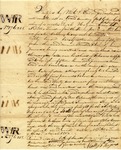 Receipt for Cotton to be Shipped,  March 25, 1817