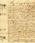 Receipt for Cotton to be Shipped, March 25, 1817