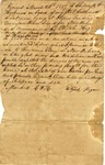 Receipt for Cotton to be Shipped, March 24, 1817