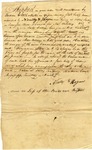 Receipt for Cotton to be Shipped, 1817