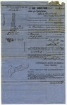 Receipt for cotton sold to CSA