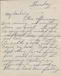 Letter, Major Rollin S. Armstrong to His Wife, Rebecca Armstrong, June 24, 1943 by Rollin S. Armstrong
