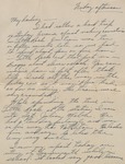 Letter, Major Rollin S. Armstrong to His Wife, Rebecca Armstrong, July 3, 1943 by Rollin S. Armstrong