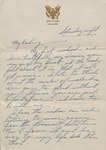 Letter, Major Rollin S. Armstrong to His Wife, Rebecca Armstrong, July 4, 1943 by Rollin S. Armstrong