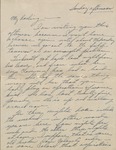 Letter, Major Rollin S. Armstrong to His Wife, Rebecca Armstrong, July 5, 1943 by Rollin S. Armstrong